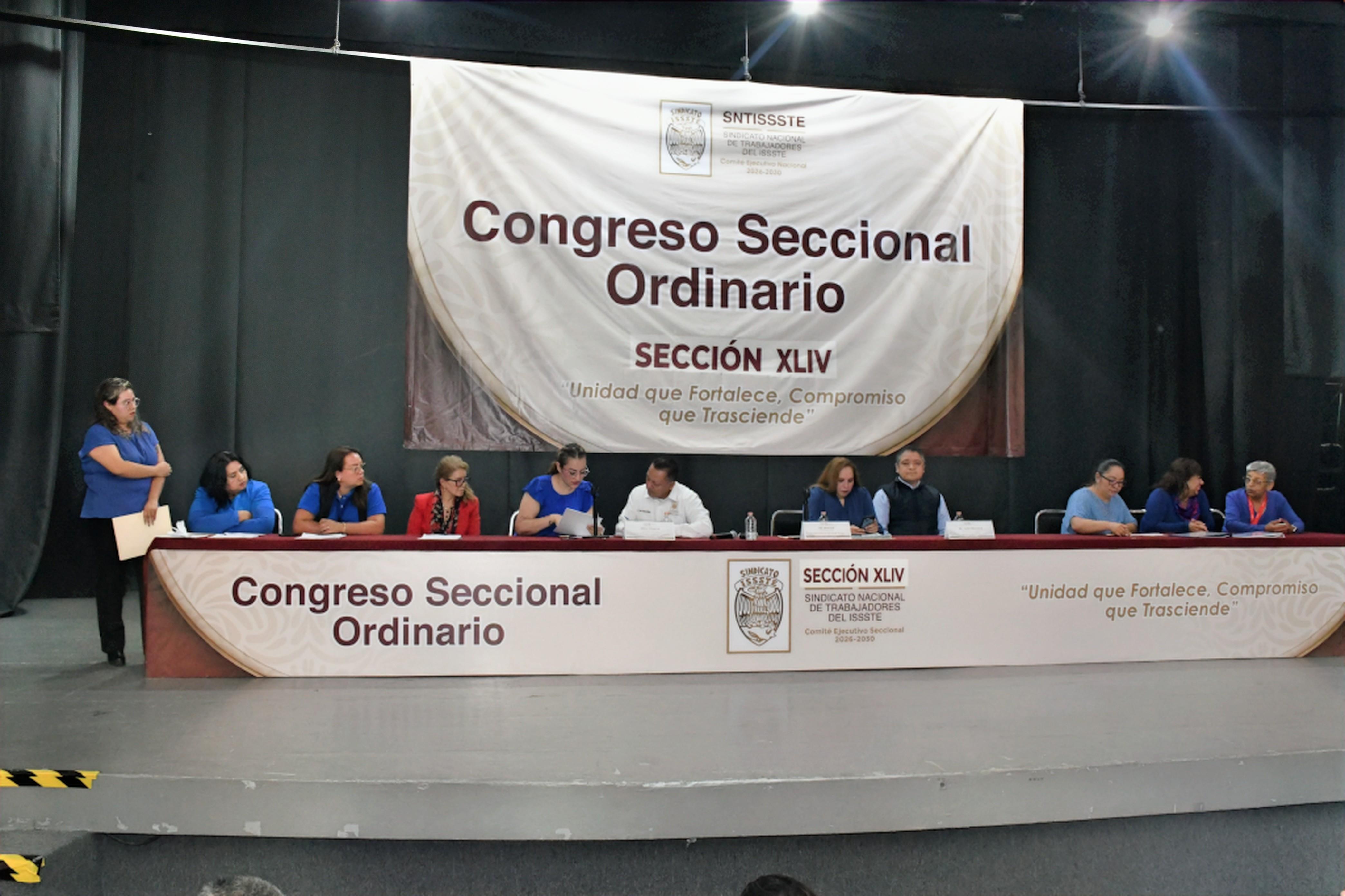 XIII Congreso Seccional Ordinario, Sección XLIV, HG “Tacuba” 